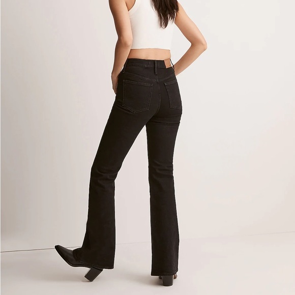 Madewell Black Flare Jeans - Picture 3 of 7